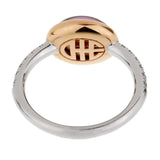 Mimi Milano Amethyst Diamond White Gold Ring 0002503