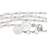 Mimi Milano Pearl White Gold Necklace 0001013