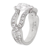 Piaget Jardin Secret Pear Diamond Engagement Ring 0002013