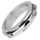 Piaget Possession Hexagon Diamond White Gold Ring Sz 7 0001911