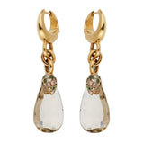 Pomellato 12 Carat Green Quartz Diamond Drop Earrings 0002195