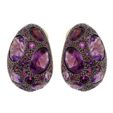 Pomellato 8 Carat Amethyst Rose Gold Earrings 0002189