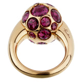 Pomellato 8ct Rhodolite Cocktail Rose Gold Ring 0002844