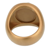 Pomellato 9.5 Carat Green Quartz Yellow Gold Cocktail Ring Sz 6.5 0002448