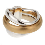 Pomellato Cocktail Rolling Diamond Gold Ring 0001770