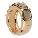 Pomellato Prasiolite Rose Gold Cocktail Band Ring Sz 5 1/4 0002436