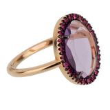 Pomellato Rose Gold 2 Carat Amethyst Cocktail Ring 0002470