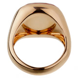 Pomellato Rose Gold Pink Quartz Cocktail Ring 0003050