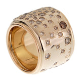 Pomellato Sabbia Diamond Band Gold Ring 0001788