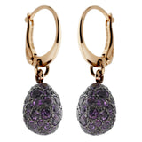 Pomellato Tabou Rose Gold Amethyst Drop Earrings 0003127