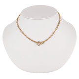 Pomellato Vintage Yellow Gold Chain Link Necklace 0002117