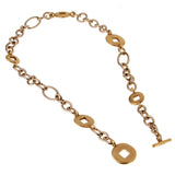 Pomellato White & Yellow Gold Heavy Link Necklace 0001870