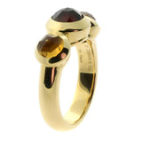 Tiffany & Co. Citrine Garnet Gold Ring 0000006