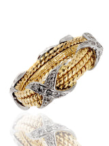 Tiffany & Co Jean Schlumberger Rope Diamond Ring ropetco