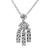 Tiffany & Co Legacy Diamond Platinum Necklace 0000003