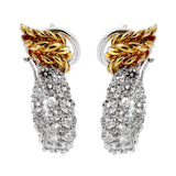 Tiffany & Co Schlumberger Diamond Hoop Earrings 0000369