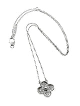 Van Cleef & Arpels Diamond Alhambra Necklace White Gold 00VNC7278