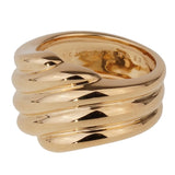 Van Cleef & Arpels Gold Cocktail Ring 0001076