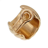 Van Cleef Arpels Gold Scalloped Hoop Earrings 0001716