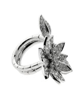 Van Cleef & Arpels Lotus Diamond Ring 0000220