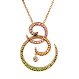 Van Cleef & Arpels Oiseaux De Paradis Sapphire Diamond Pendant Necklace 0001775