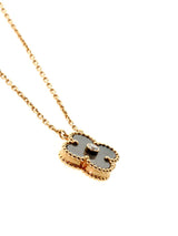 Van Cleef & Arpels Vintage Diamond Alhambra Necklace Rose Gold 00VNC7699