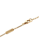 Van Cleef & Arpels Vintage Diamond Alhambra Necklace Rose Gold 00VNC7699