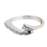 White Gold Diamond Cocktail Ring 0000981