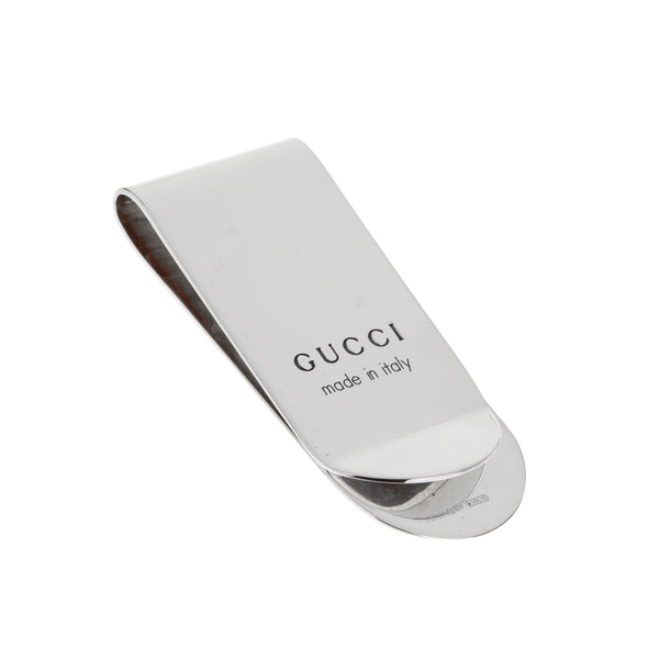 Gucci Sterling Silver Snake Motif Money Clip