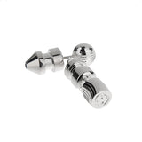 Gucci Sterling Silver Boule G Logo Mismatch Stud Earrings