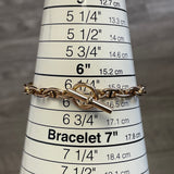 Hermes Chaine d'Ancre 18k Rose Gold Chain Link Bracelet