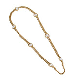 Bvlgari 1970s Rock Crystal Gold Long Necklace by Carlo Weingrill 18457fj22kfh