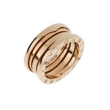 Bvlgari B.zero1 18k Rose Gold Band Ring Sz 6 0004163