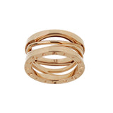 Bvlgari B.zero1 Design Legend Zaha Hadid Ring in 18k Rose Gold, Size 52 0004080