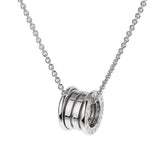 Bvlgari B.zero1 Pendant Necklace 18k White Gold 0004185