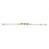 Bvlgari B.zero1 Three Elemetnt Gold Charm Bracelet 0004113