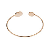 Bvlgari Bvlgari 18k Rose Gold Onyx Diamond Open Bangle 0004165