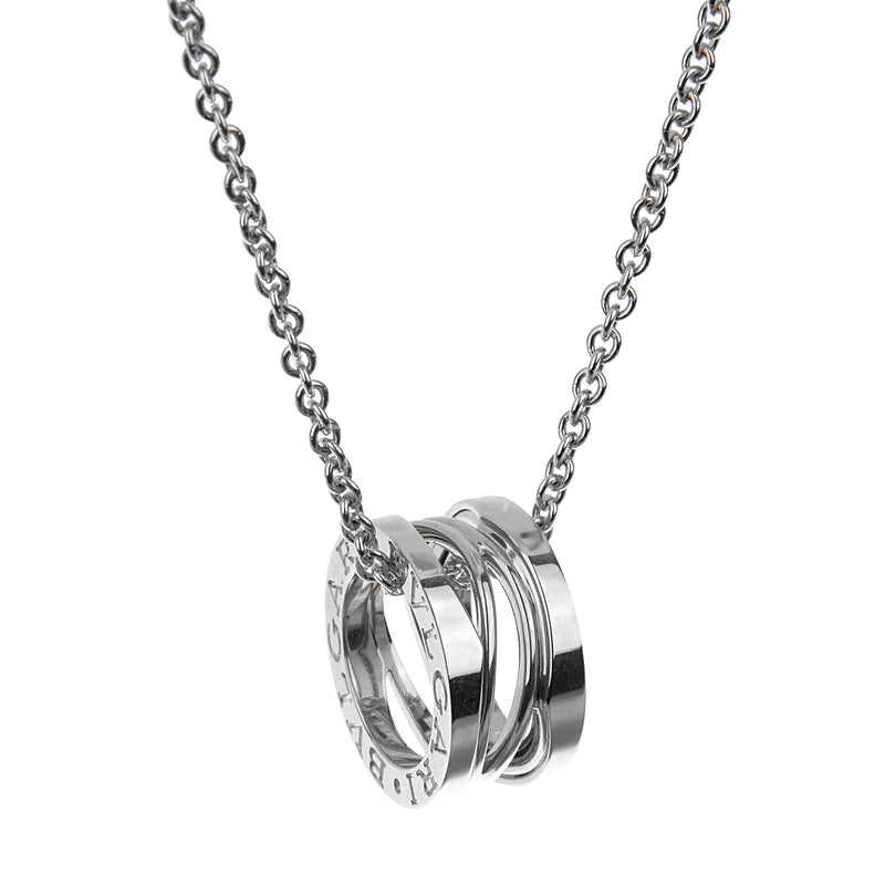 Bvlgari Legends White Gold Pendant Necklace – Opulent Jewelers