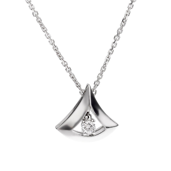 Bvlgari Divas Dream Diamond White Gold Pendant Necklace