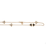 Bvlgari Divas' Dream Onyx & Mother-of-Pearl 18K Gold Sautoir Necklace 1bvl35845