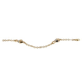 Bvlgari Naturalia Vintage Fish Station Bracelet 18K Yellow & White Gold 0003994