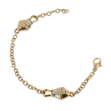 Bvlgari Naturalia Vintage Fish Station Bracelet 18K Yellow & White Gold 0003994