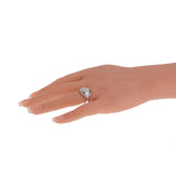 Bvlgari Serpenti Seduttori Emerald Diamond White Gold Ring Sz 6 1/2 1gu8rgyhd747