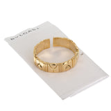 Bvlgari Vintage 18k Yellow Gold Cuff Bangle Bracelet 0003579