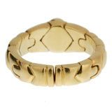 Bvlgari Vintage Sapphire Alveare Yellow Gold Ring 0003432