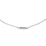 Cartier Caresse d'Orchidées Diamond and Onyx Necklace in 18k White Gold 0004051