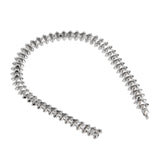 Cartier Clash de Cartier 18K White Gold Flexible Medium Bracelet, Size 19 0003956