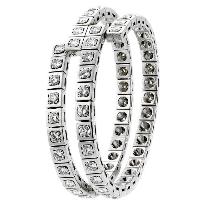 Cartier Diamond White Gold Wrap Bracelet 0003405