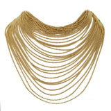 Cartier Draperie 18k Yellow Gold Beaded Vintage Necklace 0003525