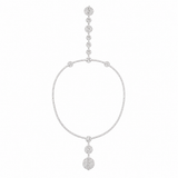 Cartier Himalia Diamond Drop Necklace in 18k White Gold 8fgh487hca